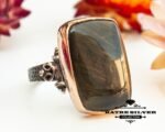 Tiger Eye Handmade Ring, Tiger Eye Ring, Green Stone Ring, Vintage Ring, Statement Ring, Tiger Eye Jewelry, Boho Ring, 925 Silver Ring, Unique