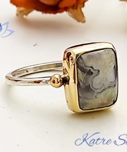 Solar Quartz Ring, Quartz Ring, Raw Stone Ring, Gemstone Ring, Solar Quartz, Handmade Ring, Boho Ring, Gift For Her