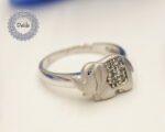 Lucky Elephant Ring, Silver Elephant Ring, Elephant Ring, Lucky Ring, Animal Ring, Vintage Elephant, Elephant Jewelry, Elephant Gift, Elephant - Image 5
