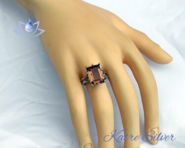 Sultanite Ring | Engagement Ring | Sultanite | Diaspore Stone | Sultanite Jewelry | Sterling Silver | Gift Idea - Image 2