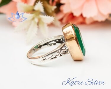 Paraiba Tourmaline Ring – Elegant Oval Gemstone Silver Engagement Ring for Women - Image 6