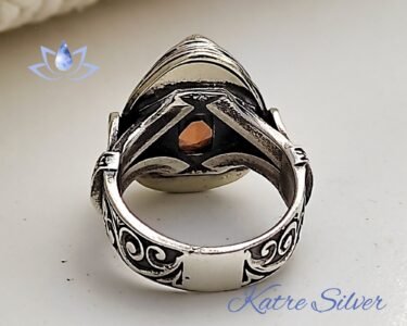 Wire Wrapped Teardrop Turkish Diaspore Ring, Wire Wrap Ring, Wire Wrapped Rings, Diaspore Ring, Color Change Ring, Gift For Her - Image 8