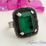 Paraiba Tourmaline Sterling Silver Ring, Paraiba Ring, Paraiba, Tourmaline, Gift For Her, Paraiba Jewelry, Anniversary Gift