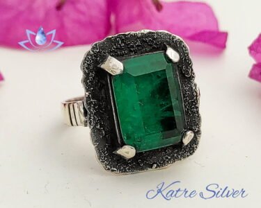 Paraiba Tourmaline Sterling Silver Ring, Paraiba Ring, Paraiba, Tourmaline, Gift For Her, Paraiba Jewelry, Anniversary Gift