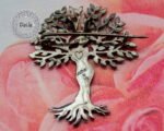 Tree of Life Brooch, Silver Tree Brooch, Tree Brooch, Statement Brooch, Tree of Life Gift, Mothers Brooch, Vintage Brooch, Gift for Her - Image 8