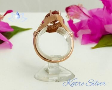 Marquise Cut Halo Engagement Ring, Turkish Diaspore, Color Changing Ring, Marquise Ring, Halo Ring, Sultanite Ring, Gift for Her - Image 9