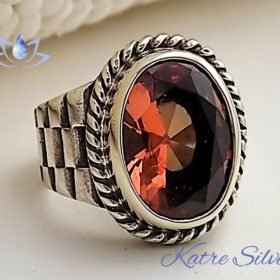 Color Changing Diaspore Men Ring, Zultanite, Watch Ring, Time Ring, Handmade Silver Ring, Sterling Silver, Rolex, Gift for Him