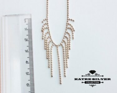 Ethnic Fringe Necklace, Boho Statement Necklace, Tribal Necklace, Bohemian Necklace, Gypsy Necklace for Women, Silver Jewelry Gift - Image 9