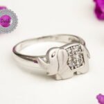 Lucky Elephant Ring, Silver Elephant Ring, Elephant Ring, Lucky Ring, Animal Ring, Vintage Elephant, Elephant Jewelry, Elephant Gift, Elephant