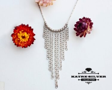 Fringe Necklace • Boho Necklace • Ethnic Necklace • Bohemian Necklace • Tribal Necklace • Statement Necklaces • Gypsy Necklace - Image 2