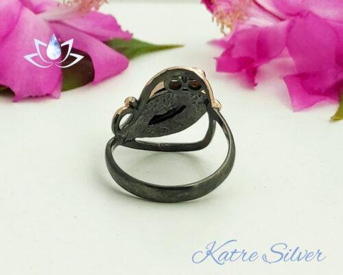 Unique Womens Diaspore Stone Ring, Handmade Ring, Designer Ring, Anniversary Ring, Color Changing Ring, Ring for Her - Image 9