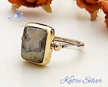 Solar Quartz Ring, Quartz Ring, Raw Stone Ring, Gemstone Ring, Solar Quartz, Handmade Ring, Boho Ring, Gift For Her - Image 4