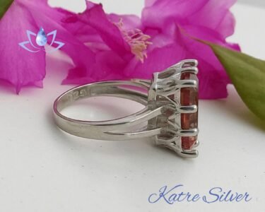 Sultanite Ring | Engagement Ring | Sultanite | Diaspore Stone | Sultanite Jewelry | Sterling Silver | Gift Idea - Image 7