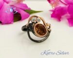 Unique Womens Diaspore Stone Ring, Handmade Ring, Designer Ring, Anniversary Ring, Color Changing Ring, Ring for Her - Image 6