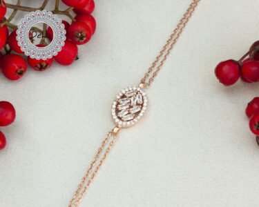 Rectangle Oval Baguette Bracelet, Baguette Cut, Baguette Jewelry, Oval Rectangle, Women Bracelet, Rose Gold Bracelet, Dainty Bracelet, Oval - Image 5