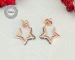 Mix Stone Small Star Earrings, Tiny Star Earrings, Multi Stone Earring, Star Stud Earrings, Star Earrings, Star Jewelry, Geometric Earring - Image 8