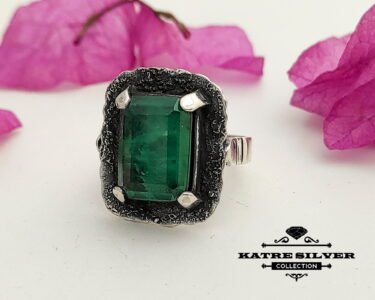 Paraiba Tourmaline Sterling Silver Ring, Paraiba Ring, Paraiba, Tourmaline, Gift For Her, Paraiba Jewelry, Anniversary Gift - Image 4