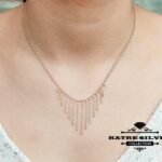 ethnic fringe necklace boho statement tribal necklace