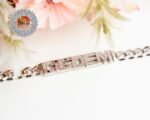 Personalized Zircon Stone Custom Gold Name Bracelets for Women, Custom Word Bracelet, Customized Bracelet, Name Jewelry, Gift for Birthday - Image 6
