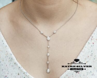 teardrop tassel necklace long statement necklace