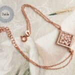 Rectangle Square Baguette Cut Bracelet, Baguette Jewelry, Art Deco Bracelet, Women Bracelet, Statement Bracelet, Rose Gold Bracelet, Dainty