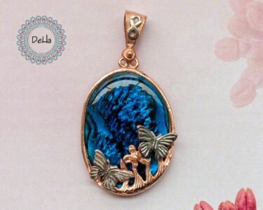 monarch butterfly pendant necklace