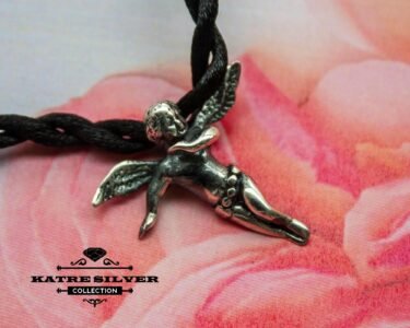 Guardian Angel Charm, Silver Angel Charm, Silver Angel Pendant, Guardian Angel, Angel Pendant, Pendant Angel, Angel Necklace, Angel Gift - Image 3