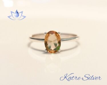 Sultanite Color Change Ring, Turkish Ring, Women Silver Ring, Solitaire Ring, Women Ring, Silver Stone Ring, 925 Silver Ring, Statement Ring - Image 4