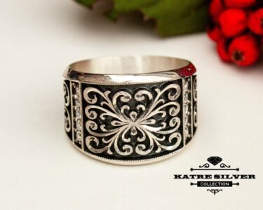 Solid Silver Ring, Handmade Ring, 925 Sterling Silver, Designer Ring, Plain Ring, Pure Silver Ring, Plain Silver Ring, Silver Gift Ring - Image 3