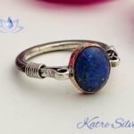 Oval Lapis Ring, Silver Lapis Ring, Lapis Lazuli Ring, Lapis Ring, Statement Ring, Handmade Ring, 925 Sterling Silver, Blue Stone Ring, Oval