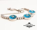 Evil Eye Charm Bracelet, Protect Bracelet, Turkish Evil Eye, Good Luck Bracelet, Evil Eye Bracelet, Protection Bracelet, Bracelet, Protection - Image 6