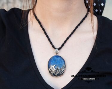 Lapis Lazuli Necklace / Blue Lapis / Lapis Necklace / Lapis Pendant / Lapis Lazuli Jewelry / Lapis Lazuli Pendant / Blue Pendant / Blue - Image 2