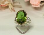 Zultanite Ring with Oval Cut Handmade Ring, Color Changing Diaspore Gem, Hand Made Ring, Color Changing Ring, Gift for Her - Image 3