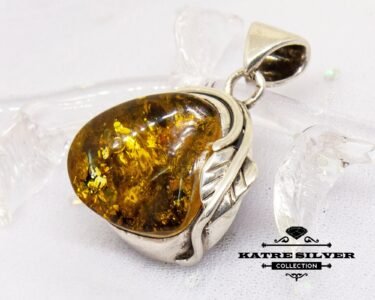 Natural Amber Necklace, Unique Amber Jewelry, Natural Amber Pendant, Rare Amber, Baltic Amber, Natural Gift - Image 5