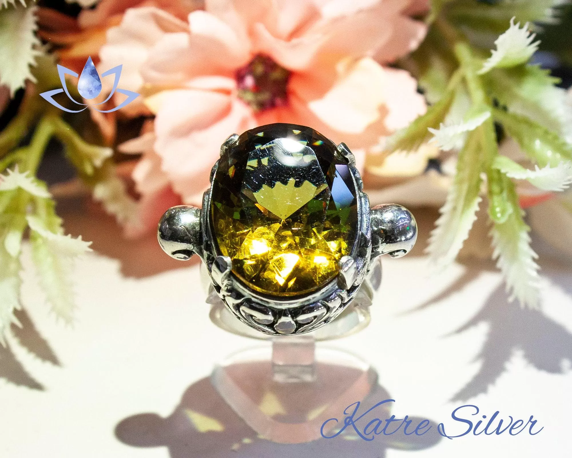 Sultanite Color Changing Ring 925 Sterling Silver – Vintage Oval Cut Mood Ring, Handmade Unique Gemstone Ring for Women - Image 3