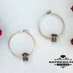 thin wire hoop earrings
