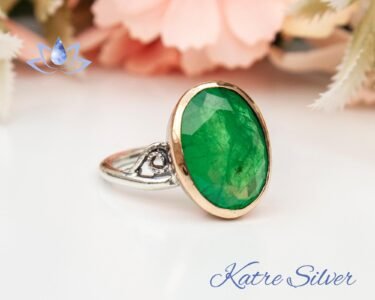 Oval Faceted Cut Paraiba Tourmaline Sterling Silver Ring, Paraiba Ring, Gift For Her, Paraiba Engagement Ring Promise Green, Anniversary Gift - Image 5