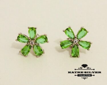 Stunning Sultanite Earrings 925 Sterling Silver – Color Changing Floral Stud Earrings, Elegant Gemstone Earrings for Her - Image 10