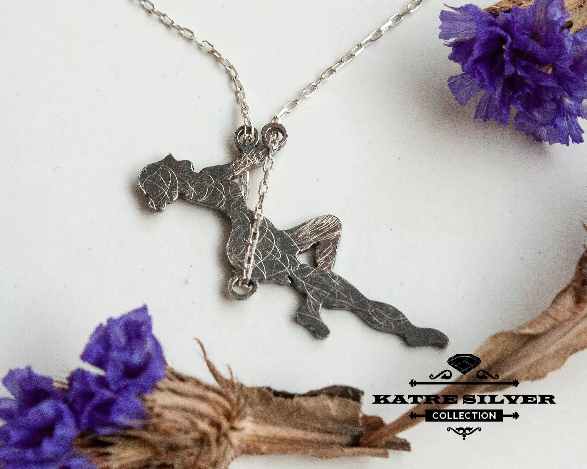 girl on swing necklace 925 sterling silver dainty swinging girl pendant