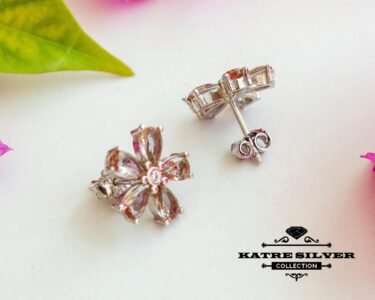 Stunning Sultanite Earrings 925 Sterling Silver – Color Changing Floral Stud Earrings, Elegant Gemstone Earrings for Her - Image 8