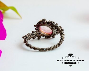 Natural Pink Ruby Ring, Pink Ruby, Pink Stone Ring, Ruby Ring, Statement Ring, Handmade Ring, Anniversary Ring, Pink Gemstone, Ruby Jewelry - Image 7