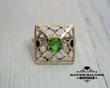 Stunning Diaspore Ring 925 Sterling Silver – Color Changing Gemstone Ring, Turkish Handmade Statement Ring for Her - Image 6