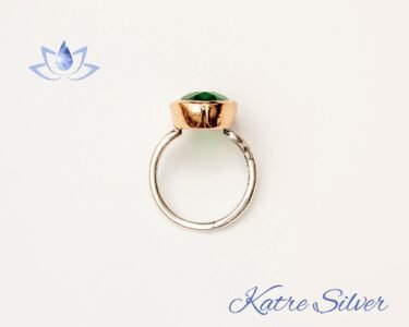 Oval Faceted Cut Paraiba Tourmaline Sterling Silver Ring, Paraiba Ring, Gift For Her, Paraiba Engagement Ring Promise Green, Anniversary Gift - Image 9