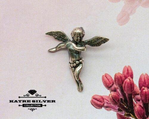 Guardian Angel Charm, Silver Angel Charm, Silver Angel Pendant, Guardian Angel, Angel Pendant, Pendant Angel, Angel Necklace, Angel Gift - Image 8