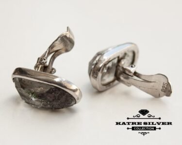 Stunning Faceted Quartz Earrings 925 Sterling Silver – Handmade Bohemian Statement Gemstone Earrings, Unique Clip-On Jewelry Gift for Women - Image 7