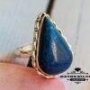 Lapis Silver Ring, Blue Lapis Ring, Oxidized Ring, Lapis Lazuli Jewelry, Blue Stone Ring, Blue Lapis Lazuli, Lapis Lazuli Stone, Blue Gemstone