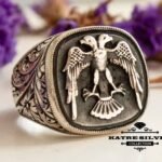 Double-Headed Eagle Ring, Ottoman Ring, Eagle Jewelry, Men's Ring, Silver Mens Ring, Solid Silver Ring, Unique Ring, 925 Silver Ring, Ring