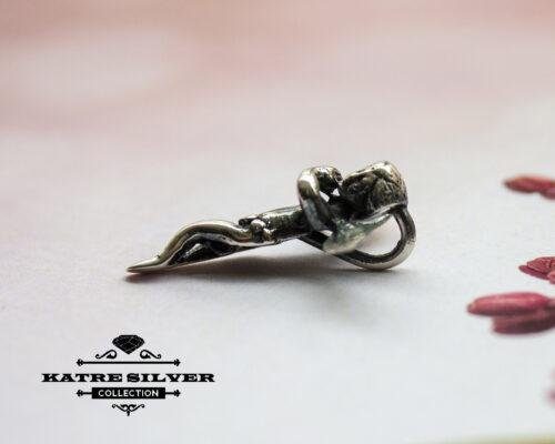 Guardian Angel Charm, Silver Angel Charm, Silver Angel Pendant, Guardian Angel, Angel Pendant, Pendant Angel, Angel Necklace, Angel Gift - Image 6