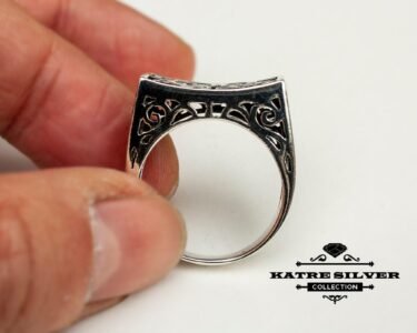 Minimalist Plain Silver Ring 925 Sterling Silver – Handmade Solid Silver Ring, Elegant Simple Band Ring for Women - Image 8