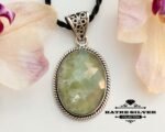 Green Quartz Pendant, Green Quartz, Quartz Pendant, Gemstone Pendant, Green Pendant, Green Necklace, Green Stone Pendant, One of a Kind - Image 3